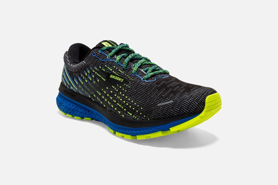 Brooks Ghost 13 Road Loopschoenen Heren - Zwart/Blauw - 032658LBO